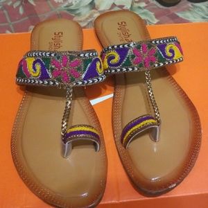 Indian and Pakistani Flat Shoes